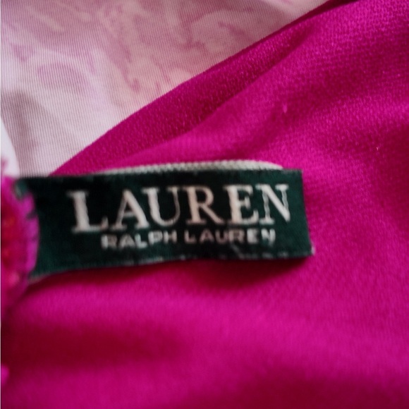 Women’s Ralph Lauren Pink Orange Purple Stripe Swimsuit - US 16 Trendy Designer - Picture 3 of 5